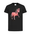 Детская футболка Unicorn Sparks Черный фото