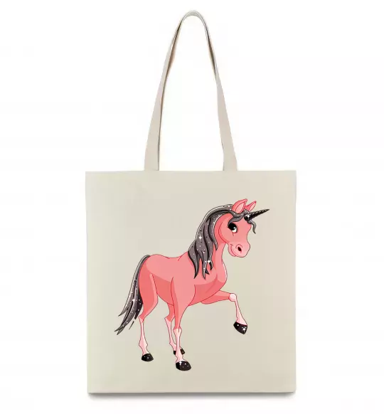 Эко-сумка Unicorn Sparks Бежевый фото