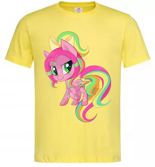 Чоловіча футболка Green unicorn Лимонний фото