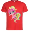 Чоловіча футболка Green unicorn Червоний Чоловіча футболка Green unicorn Червоний фото