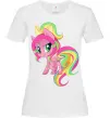 Жіноча футболка Green unicorn Білий Жіноча футболка Green unicorn Білий фото