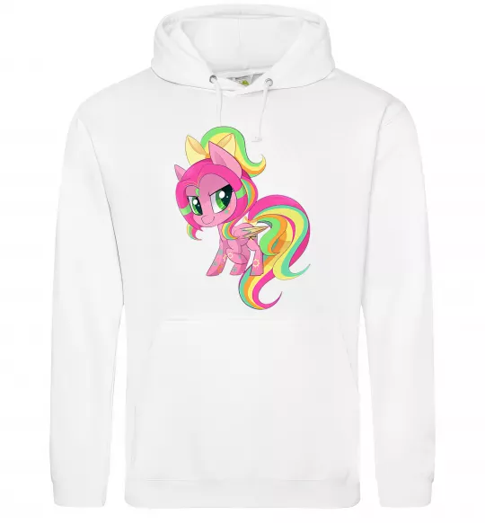 Женская толстовка (худи) Green unicorn Белый фото