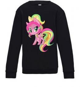 Детский Свитшот Green unicorn Детский Свитшот Green unicorn