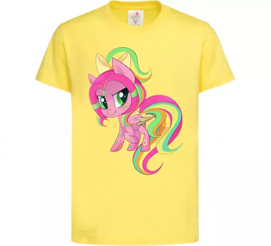 Детская футболка Green unicorn Лимонный фото