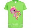 Детская футболка Green unicorn Лаймовый фото