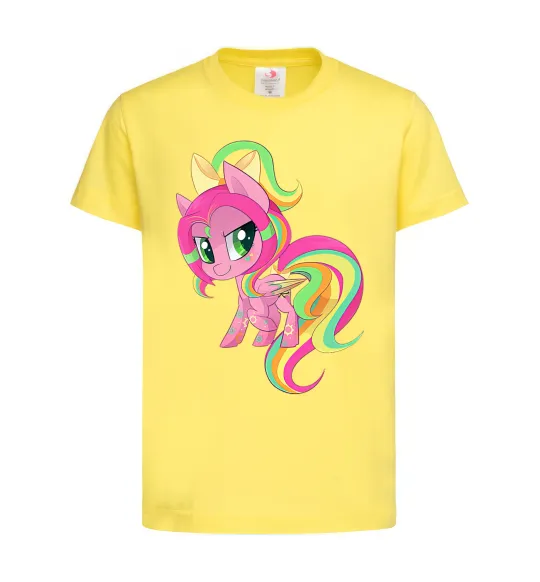 Детская футболка Green unicorn Лимонный фото