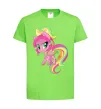 Детская футболка Green unicorn Лаймовый фото