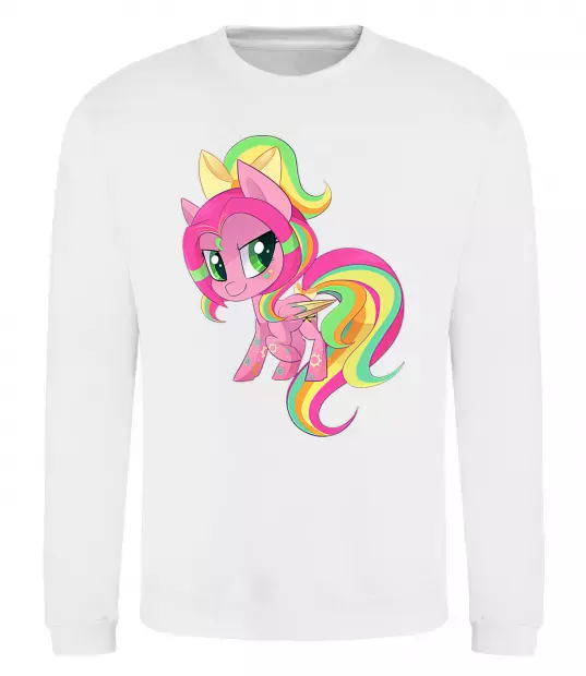 Свитшот Green unicorn Белый фото