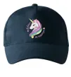 Кепка Believe in unicorn Темно-синій фото