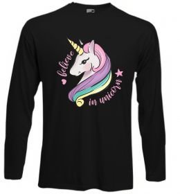 Лонгслив Believe in unicorn Лонгслив Believe in unicorn