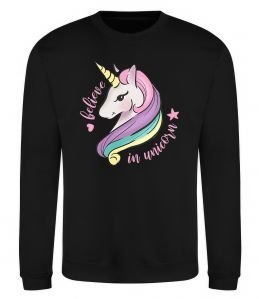 Свитшот Believe in unicorn