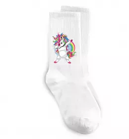 Носки Cute unicorn Белый фото