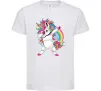 Детская футболка Hyping unicorn Белый Детская футболка Hyping unicorn Белый фото