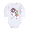 Детский боди Hyping unicorn Белый фото
