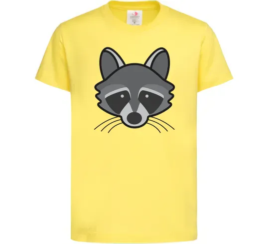 Дитяча футболка Єнот Лимонний фото