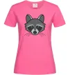 Женская футболка Єнот Ярко-розовый Женская футболка Єнот Ярко-розовый фото