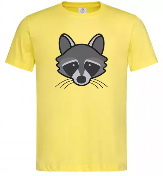 Чоловіча футболка Єнот Лимонний фото