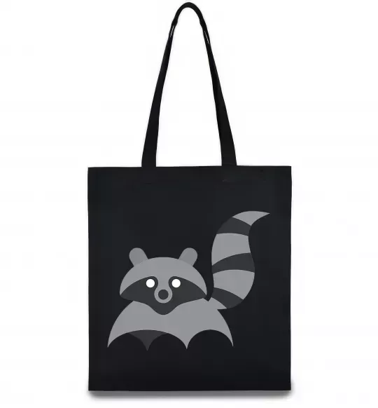 Еко-сумка Racoon Чорний фото