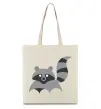Еко-сумка Racoon Бежевий фото