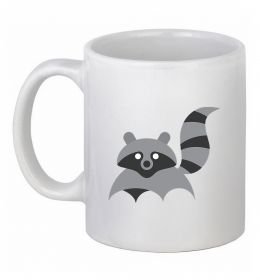 Чашка керамічна Racoon