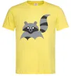 Мужская футболка Racoon Лимонный Мужская футболка Racoon Лимонный фото