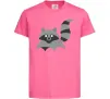Дитяча футболка Racoon Яскраво-рожевий Дитяча футболка Racoon Яскраво-рожевий фото
