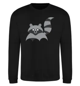 Світшот Racoon Чорний фото