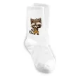 Носки Angry racoon Белый фото
