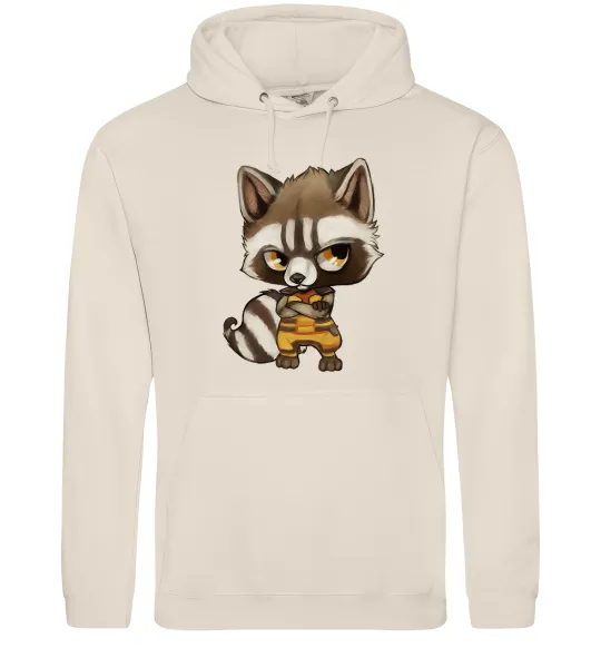 Мужская толстовка (худи) Angry racoon Таш фото
