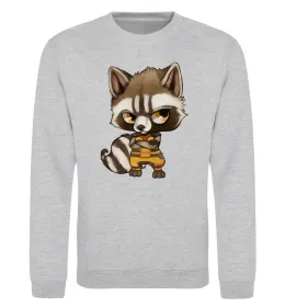 Свитшот Racoon Черный фото