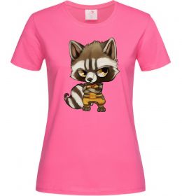 Жіноча футболка Angry racoon