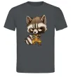 Чоловіча футболка Angry racoon Графіт Чоловіча футболка Angry racoon Графіт фото