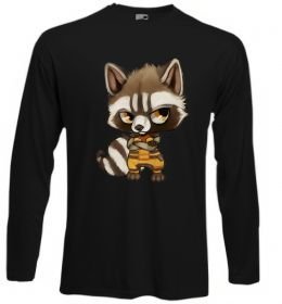 Лонгслив Angry racoon