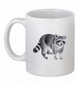 Чашка керамічна Малюнок єнота