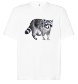 Футболка Оверсайз Малюнок єнота