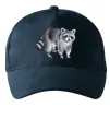 Кепка Малюнок єнота Темно-синий фото