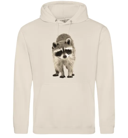 Жіноча толстовка (худі) Realistic racсoon Таш фото