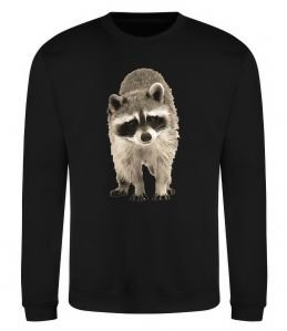 Світшот Realistic racсoon