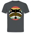 Чоловіча футболка Round racoon Графіт Чоловіча футболка Round racoon Графіт фото