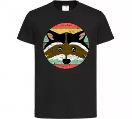 Детская футболка Єнот зелений Белый фото Детская футболка Єнот зелений Белый фото