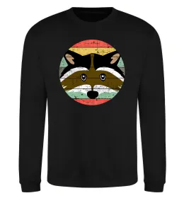 Свитшот Racoon Черный фото
