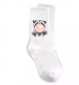 Носки Два єноти Белый фото