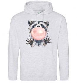 Чоловіча толстовка (худі) Bubblegum racoon