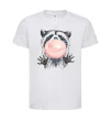 Дитяча футболка Bubblegum racoon Білий фото