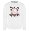 Світшот Bubblegum racoon Білий фото