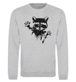 Свитшот Racoon Черный фото