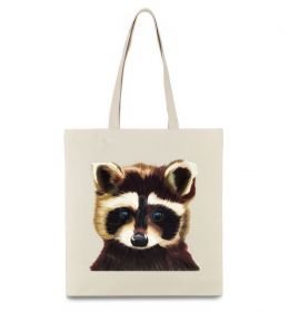 Еко-сумка Коричневий єнот Еко-сумка Коричневий єнот