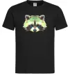 Мужская футболка Єнот зелений Черный Мужская футболка Єнот зелений Черный фото