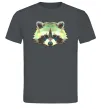 Мужская футболка Єнот зелений Графит Мужская футболка Єнот зелений Графит фото