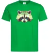 Мужская футболка Єнот зелений Зеленый Мужская футболка Єнот зелений Зеленый фото
